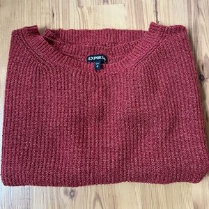 Express Side Slit Sweater 🤎
